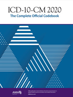 cover image of ICD-10-CM 2020 the Complete Official Codebook